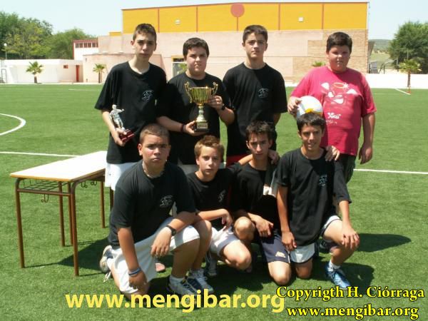 Campeonato de Ftbol 7. Final y trofeos 19