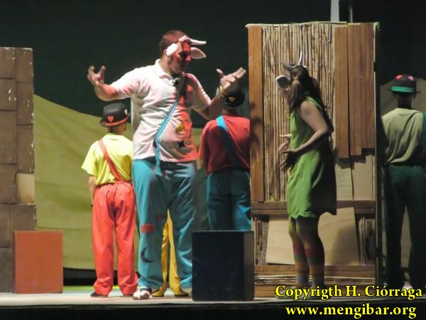 Prtico de Fria 2006. Teatro familiar con Getseman Teatro 3