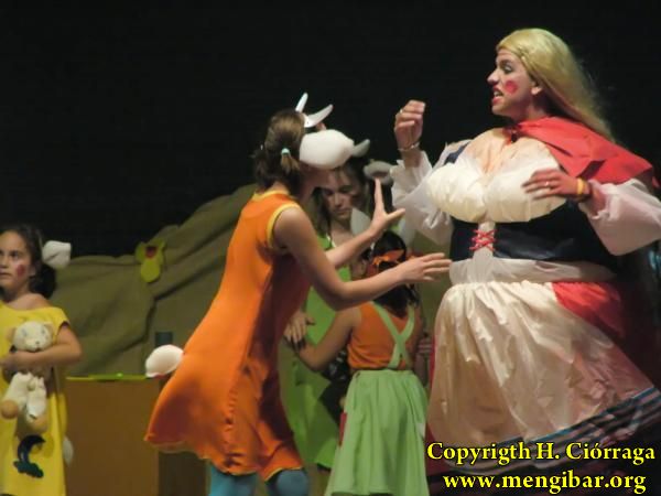 Prtico de Fria 2006. Teatro familiar con Getseman Teatro 30