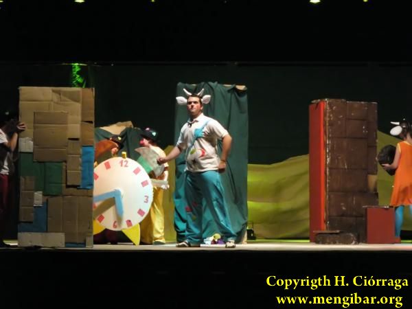 Prtico de Fria 2006. Teatro familiar con Getseman Teatro 45